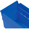 Notches Catch Shelves and Prevent Spills for Shelf Bins, Parts Bin, Nest Bins, Bin Shelf, Plastic Shelf Bin