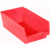 Akro-Mils Plastic Nesting Storage Shelf Bin 30150 - 8-3/8"W x 11-5/8"D x 4"H Red - Pkg Qty 12