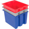 Shipping Containers, Shipping Totes, Plastic Containers, Storage Containers, Stack Nest Totes Nest When Not In Use