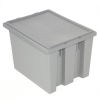 Akro Mils Shipping Containers, Shipping Totes, Plastic Containers, Storage Containers, Stack Nest Totes With Lid