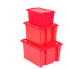 Akro-Mils Shipping Container With Lid - Stacks to Save Space