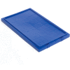 Global Industrial™ Lid LID201 for Stack and Nest Storage Container SNT200, Blue - Pkg Qty 6