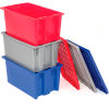 Shipping Containers, Shipping Totes, Plastic Containers, Storage Containers, Stack Nest Totes Stack to Save Space