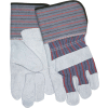 Memphis® Leather Palm Gloves with 4-1/2" Rubberized Gauntlet Cuff, Size L, 1 Dozen