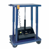 Wesco® Battery Operated Work Positioning Post Lift Table 261108 1000 Lb.