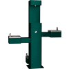 Global Industrial™ Outdoor Bottle Filler w/Bi-Level Drinking Fountain & Pet Station, Green