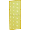 Global Approved 770820-YEL Pegboard Wall Panel, 8" x 20"