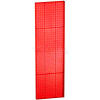 Global Approved 771344-RED Pegboard Wall Panel, 13.5" x 44"
