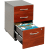 Bush Furniture Three Drawer File Cabinet (Unassembled) - Hansen Cherry - Series C