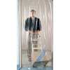 Global Industrial™ Pedestrian Strip Door Curtain 4'W x 7'H