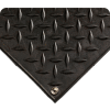 Wearwell® Modular Diamond-Plate ESD Mat 1/2" Thick 3' x 3' Black
