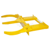 Double Fork Mounted Forklift Drum Gripper 3000 Lb. Capacity