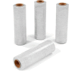 White Stretch Wrap 18" x 1500' x 80 Gauge - Pkg Qty 4