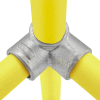 Global Industrial Pipe Fitting - 90 Degree Two Socket Tee 1" Dia.