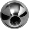 J.W. Winco BK Brass Ball Knobs Tapped 47.8mm Diameter mm Length 3/8-24