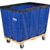 Global Industrial™ KD, 16 Bushel, Blue Vinyl Basket Bulk Truck