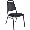 Regency Armless Stack Chair - Black - Restaurant Series - 4/PK