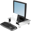 Fellowes® 8036601 Office Suites Standard Monitor Riser Plus, Black/Silver