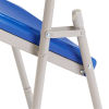 National Public Seating Plastic Folding Chair - Blue Seat/Gray Frame
																			