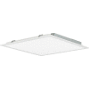 Global Industrial LED Panel Light, White Frame, 2'x2', 32W, 4000 Lumens, 5000K, 0-10V Dimming - Pkg Qty 2