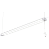 Global Industrial LED Shop Light, 4 ft, 40W, 4400 Lumens, 5000K, Double Tubes, White