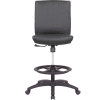 Interion® Bonded Leather Drafting Stool