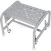 Steel Rolling Ladder - Perforated Step