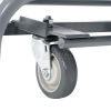 Standard Angle Ladder with Handrails - Swivel Caster