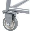 Standard Angle Ladder with Handrails - Rigid Caster