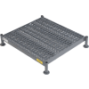 71 X 24 Inch Adjustable Height Steel Work Platform - 5"H To 8"H - WLOS571242