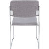 Stacking Chair - Fabric - Gray
																			