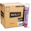 SOLO® Bistro Design Hot Drink Cups, Paper, 10 oz., 1000/Carton