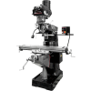 JET® 894134 ETM-949 Mill,2-Axis ACU-RITE 303 DRO,X, Y-Axis JET Powerfeeds,USA Powered Draw Bar