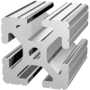80/20 1515-97 1-1/2" X 1-1/2" T-Slotted Profile, 97" Stock Bar