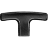 J.W. Winco 563-67-M8 Technopolymer T-Handle Tapped mm Diameter 67mm Length M8x1.25
