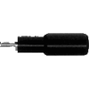 J.W. Winco GN798 Aluminum Cylindrical Revolving Handle W/Threaded Spindle 18mm Dia. 56mm L M8x1.25