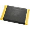 Apache Mills Diamond Foot Diamond Plate Mat 15/16" Thick 2' x 3' Black/Yellow Border
