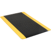 Apache Mills Diamond Foot Diamond Plate Mat 15/16" Thick 3' x 5' Black/Yellow Border