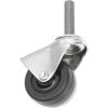 Hooded Type Series Chair Caster with Soft Rubber Wheel