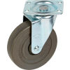 Medium Duty Swivel Plate Caster 5" Hard Rubber Wheel 290 Lb. Capacity
																			