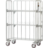 Best Value Folding Truck with Slatted Tilting Shelves 2000 Lb. Capacity