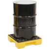 Eagle 1633 1 Drum Spill Containment Modular Platform - Yellow with No Drain