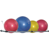 Power Systems Stability Ball Wall Storage Rack - Gray