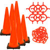 Mr. Chain Traffic Cone & Chain Kit - Traffic Orange, 93213-6