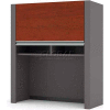 Bestar® Hutch for Lateral File - 30"- Bordeaux & Slate - Connexion Series