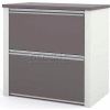 Bestar® Lateral File With Top (Unassembled) - 30" - Slate & Sandstone - Connexion Series