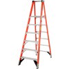 Werner 6' Fiberglass Platform Step Ladder 375 lb. Cap - P7406