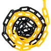 Global Industrial™ Plastic Chain Barrier, 1-1/2inx50ftL, Yellow/Black
																			