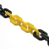 Global Industrial™ 50'L Plastic Chain Yellow/Black For Traffic Control