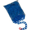 Global Industrial™ Plastic Chain Barrier, 2"x50'L, Blue
																			